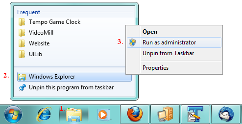 Figure 2. Run as administrator (Windows 10/8/7/Vista)